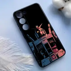 Anime Cool G - GUNDAM Silicone Phone Case - Samsung S25Edge (Black1)