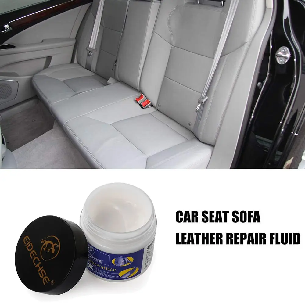 30/60g Leather Repair Cream Quick Drying Dye Colour Restorer Multifunctional Cleaning Kit Decontamination Tool for Faded Worn