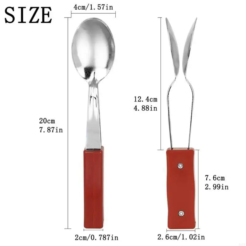 A2UF Spoon Castanets Instrument Toy Musical Spoon Instrument Musical