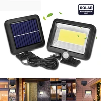 Solar Lights Outdoor Garden Wall Lamp Motion Sensor IP65 Waterproof Energy Saving Lamps for Outdoor Courtyard Street Porch Etc. 1