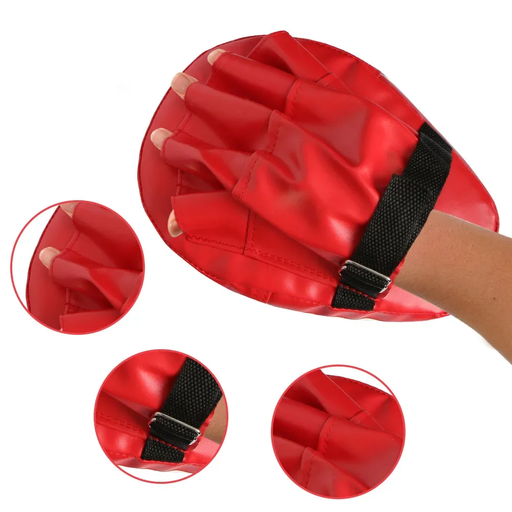 Martial Arts Training Thick Focus Mitts - Boxing, Kickboxing, and Karate Heavy-Duty Punch Pads