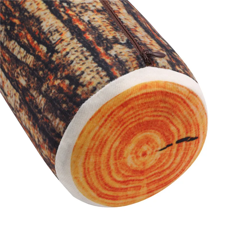 Home Pillow Round Stump Creative High Simulation Round Stump Shape Cushion Home Decoration 6