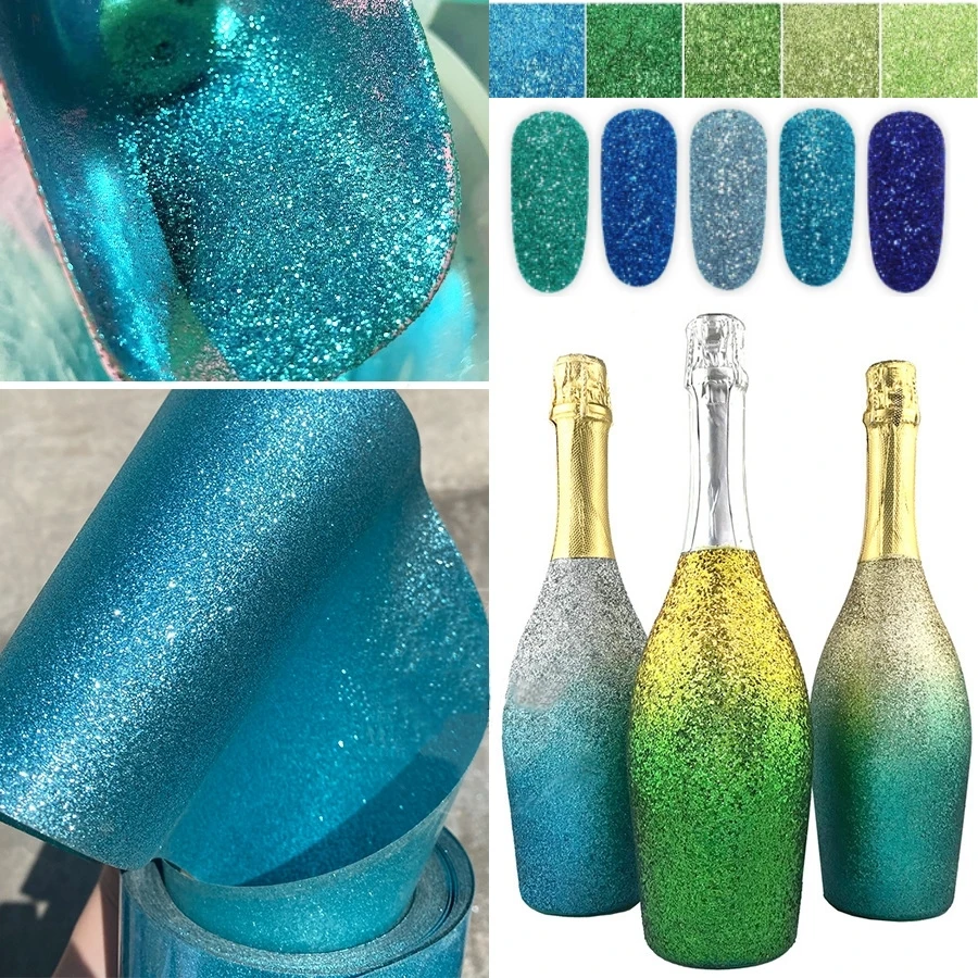 50g Extra Fine Glitter Holographic Laser Dazzling Nail Glitter Powder Art Crafts Resin Tumbler Decoration Shiny Flakes Sequins - 4