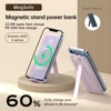 Xilecaly For MagSafe Power Bank 20000mAh with Built-in Cable Wireless Magnetic Charger PD 20W Fast Charging for iPhone 15/14/13 3