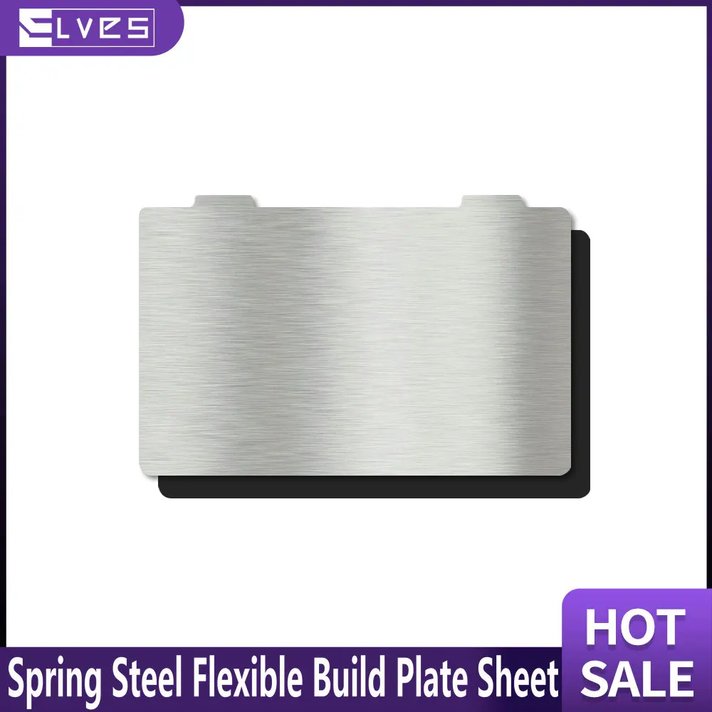 ELVES 3D Printer Part Spring Steel Flexible Build Plate Sheet Magnetic Sticke Build KIT For LD-002R 002H DLP/SLA ANYCUBIC MonoX