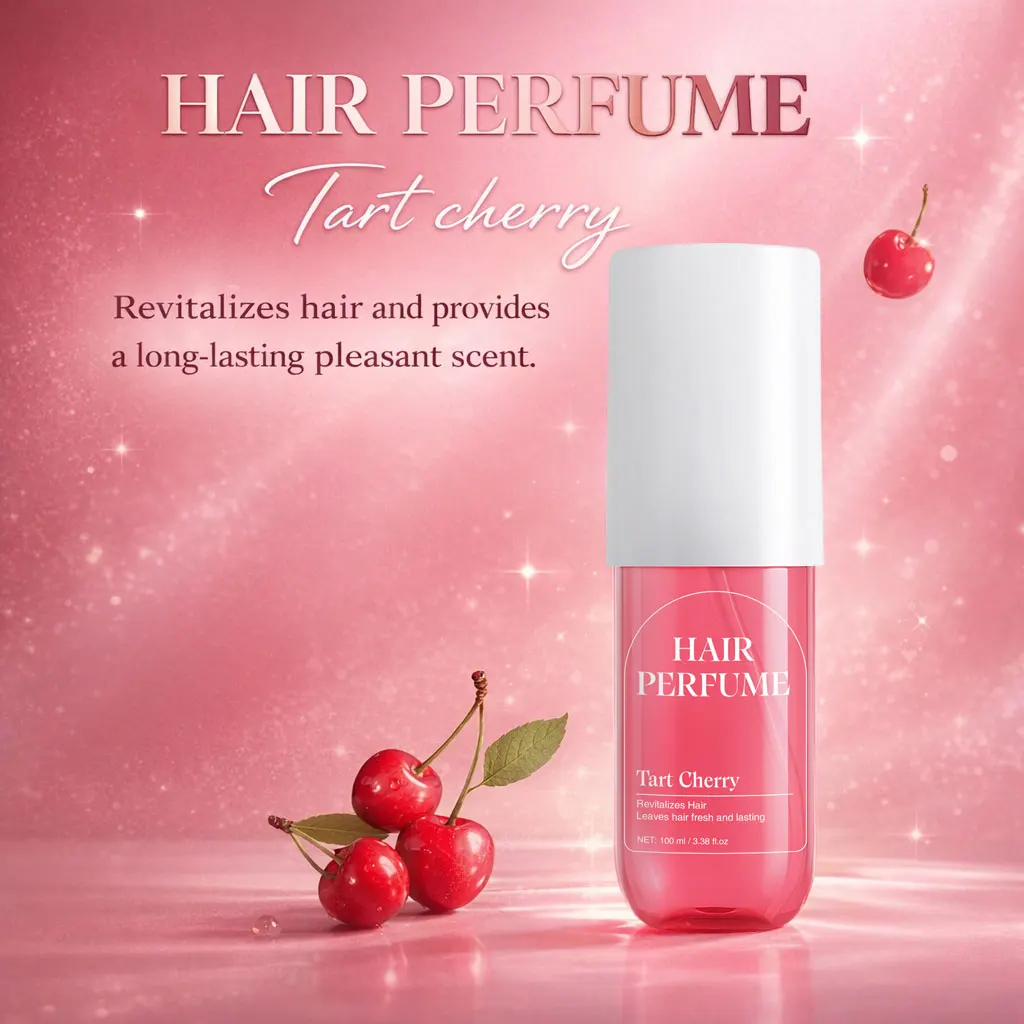 Kersen haarparfum en bodymist voor dames verfrissende hairspray_voghion.com