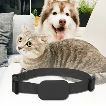 Cats Dogs Collar Mini GPS Tracker For iOS Compatible for Find My App Animal Tracking Movement Alert Collar Pet Anti Lost Tracker 4