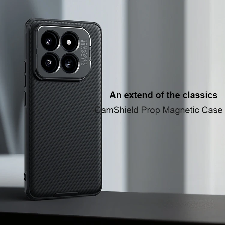 Nillkin Per Custodia Per Telefono Xiaomi 14 Pro/Mi 14 Ultra/Redmi K70 Pro Camshield Prop Custodia Magnetica Copertura Dell'Obiettivo Custodia Protetti
