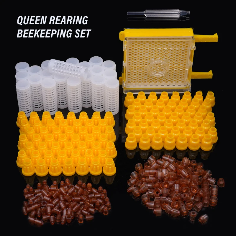 Queen Bee Rearing Kit Nicot Germany Jenter Bee Queen Rearing System Cell Cups Larva Move Cage For Beekeeper Supplies beekeeping tools,beekeeping accessories