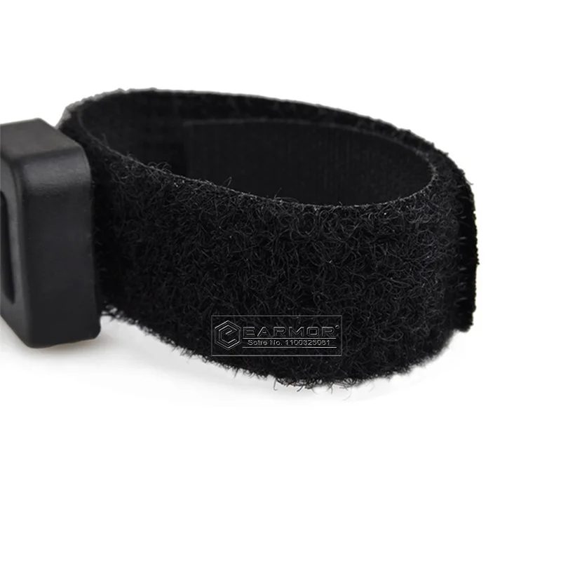 EARMOR-M50 tactical headset PTT, PTT extended finger button, call button, adapter M51, compatible with tactical equipment