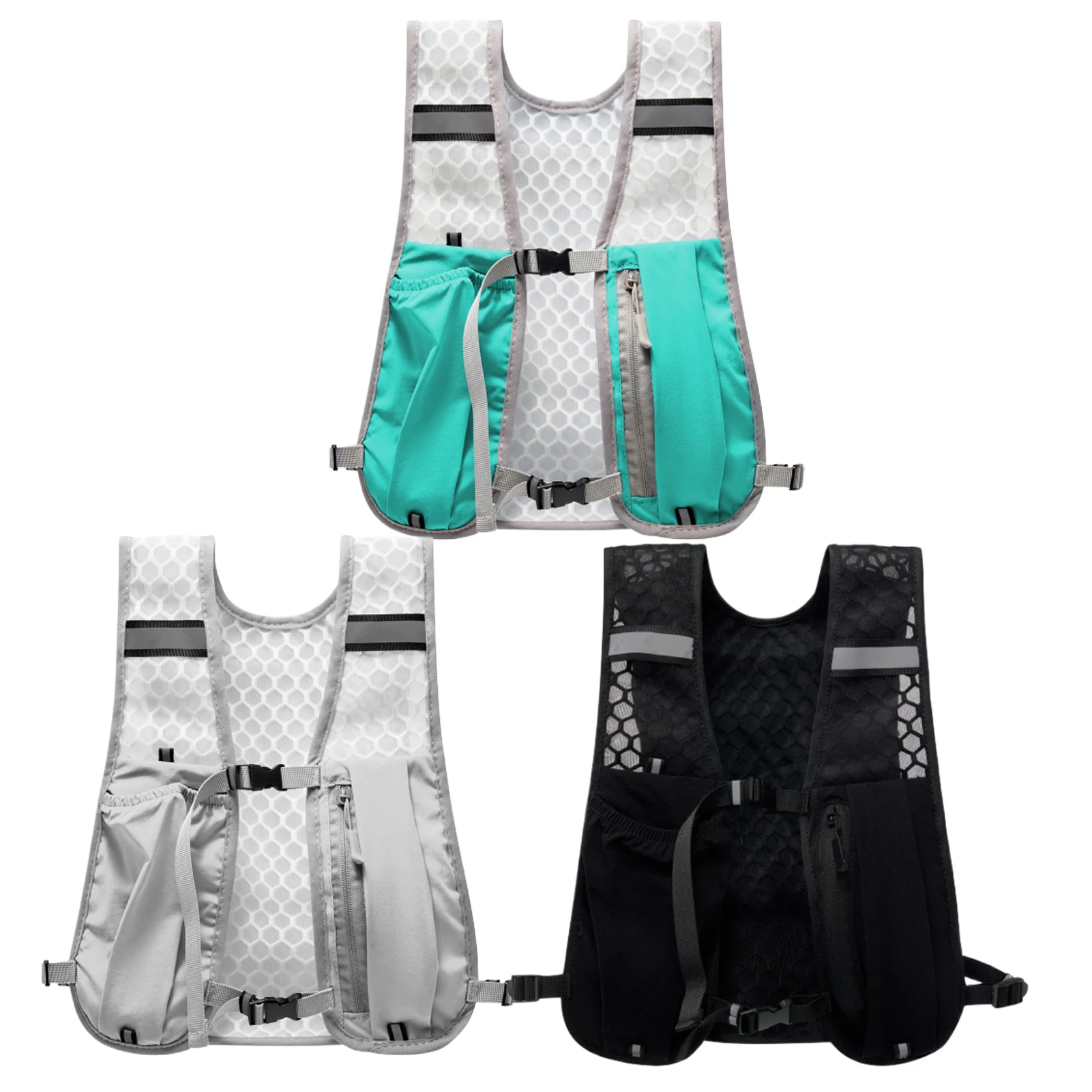 Running Water Bottle Storage Vest 1