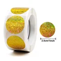 Gold Glitter-Round