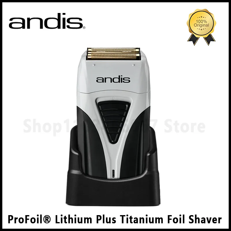 Original Andis Profoil Lithium Plus 17205 Barber Hair Cleaning Rasoio Elettrico Per Uomo Barba Barba Barba Rasoio Macchina Da Barba Calva