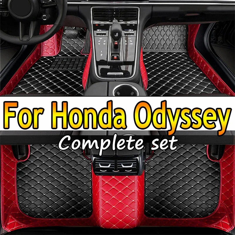 

Car Floor Mats For Honda Odyssey Seven Seats 2004 2005 2006 2007 2008 Custom Auto Foot Pads Carpet Cover Interior Accessories