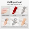 R​S NAIL 5g Hard Top Coat UV LED Gel Nail Polish No Wipe Top Gel Transparent Reinforce Gel Rhinestone Glue Nail Art DIY Salons 4