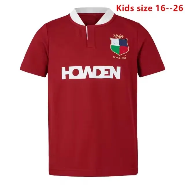 British and Irish Lions Men's Rugby Jersey Size: S-5XL