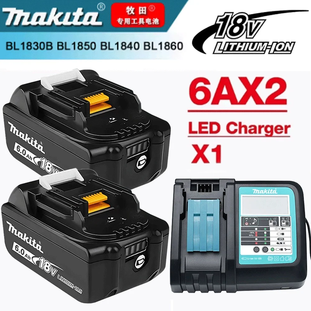 Makita 6Ahx2 ChargX1