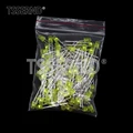 100pcs Yellow-Yellow