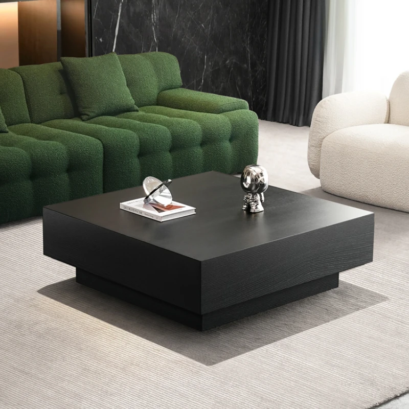 

Italian minimalist, light luxury, simple modern coffee table, square coffee table