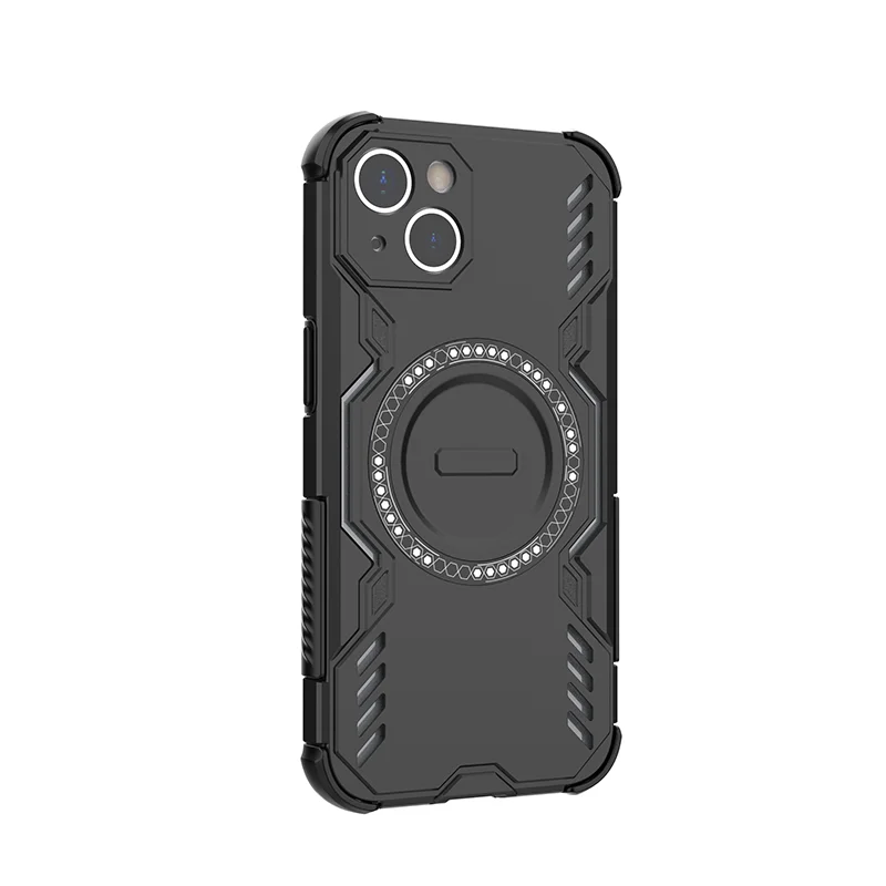 Military-Grade Shockproof Magnetic Cooling Case - Heat Dissipation & Anti-Drop Protection