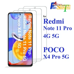 Ultra - Clear Tempered Glass Screen Protector - 6.67 inch, 9H Hardness, Anti - Scratch - 2 Pieces (For Note 11 Pro 5G)