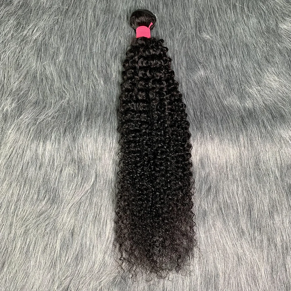 Mongolian Curly Hair Bundles Brazilian Remy Human Hair Weave Bundles Deal Pixie Curl Humain Bundle Extensions 10-30inch