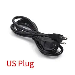 Universal 1.2M AC Power Cable Cord with 3 - Prong Plug for Electronics and Appliances (US plug)