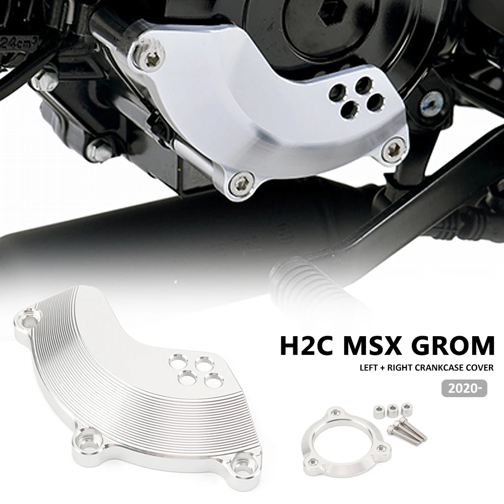 

New Motorcycle Engine Stator Crank Case Cover Engine Decorative Cover For Honda H2C Msx Grom 2020 2021 2022 H2C MSX GROM