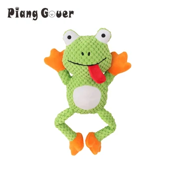 Green Frog Pet Dog Squeaky Sound Toy Cute Animal Small Dog Toy Puppy 1