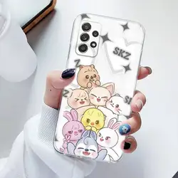 Kpop - Inspired S - Stray - K - Kids Skzoos Transparent Silicone Phone Case - SamsungS21ULTRA (Z1)