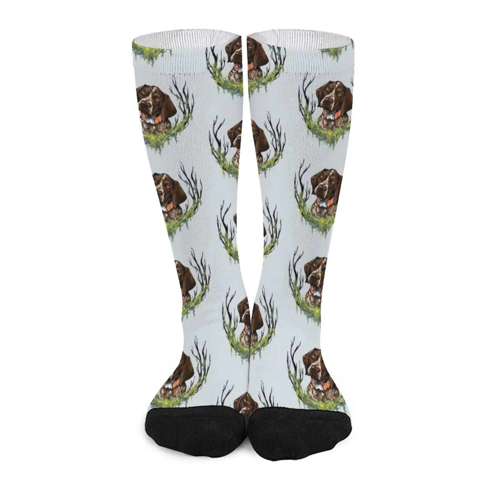 German Shorthaired Pointer Socks Argentina Men′s sock non-slip soccer stockings Womens socks heel covers anti slip heel sock multi use heel cushion supple heel cushion protector dry heels socks sticky strap supple