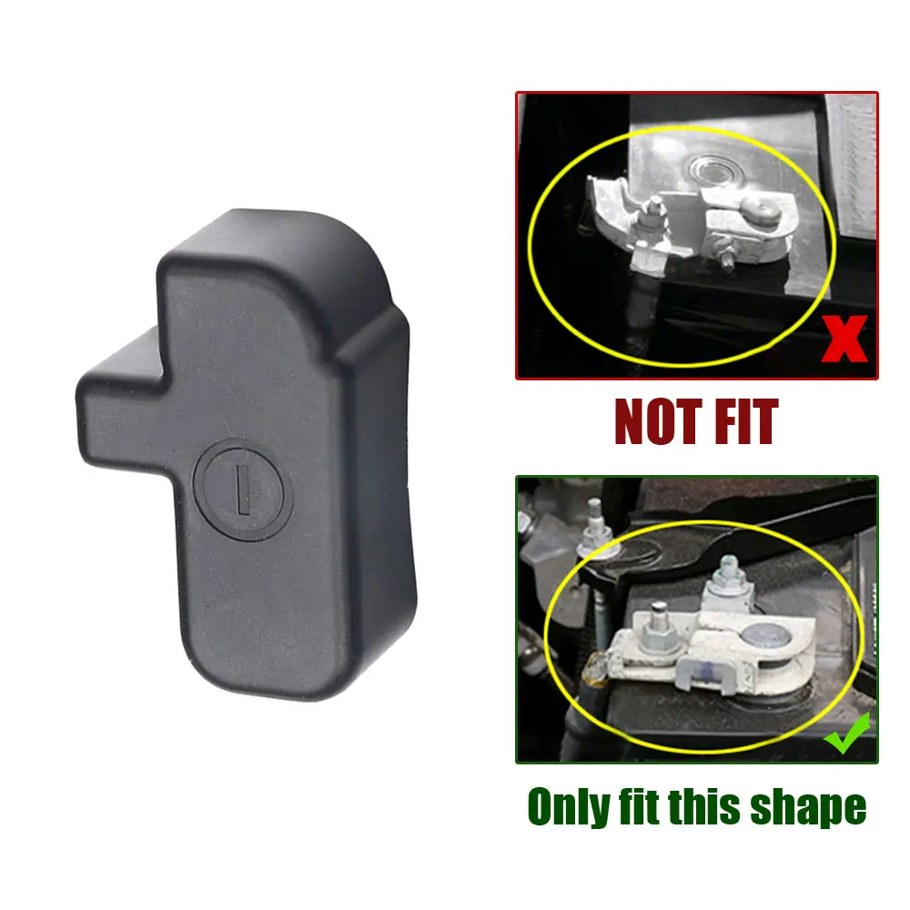 1pc For Ford Explorer 2011-Car Engine Cap Car Battery Negative Terminal Lid Cover Cable Protector Accessories battery terminal cover