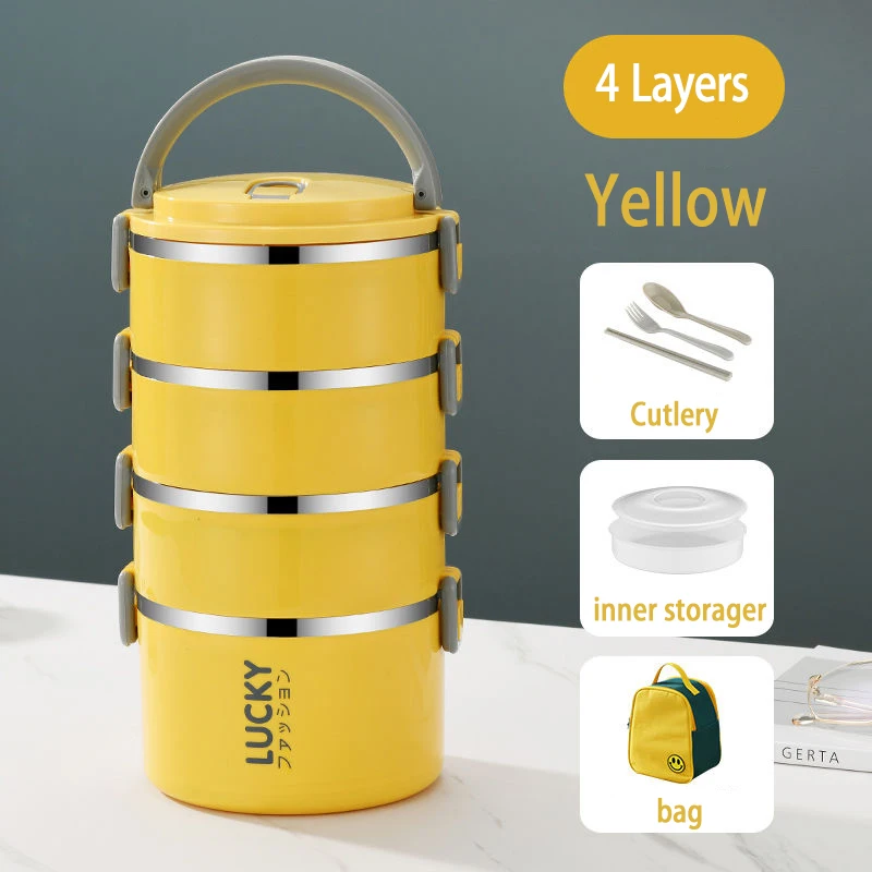4 Yellow With bag