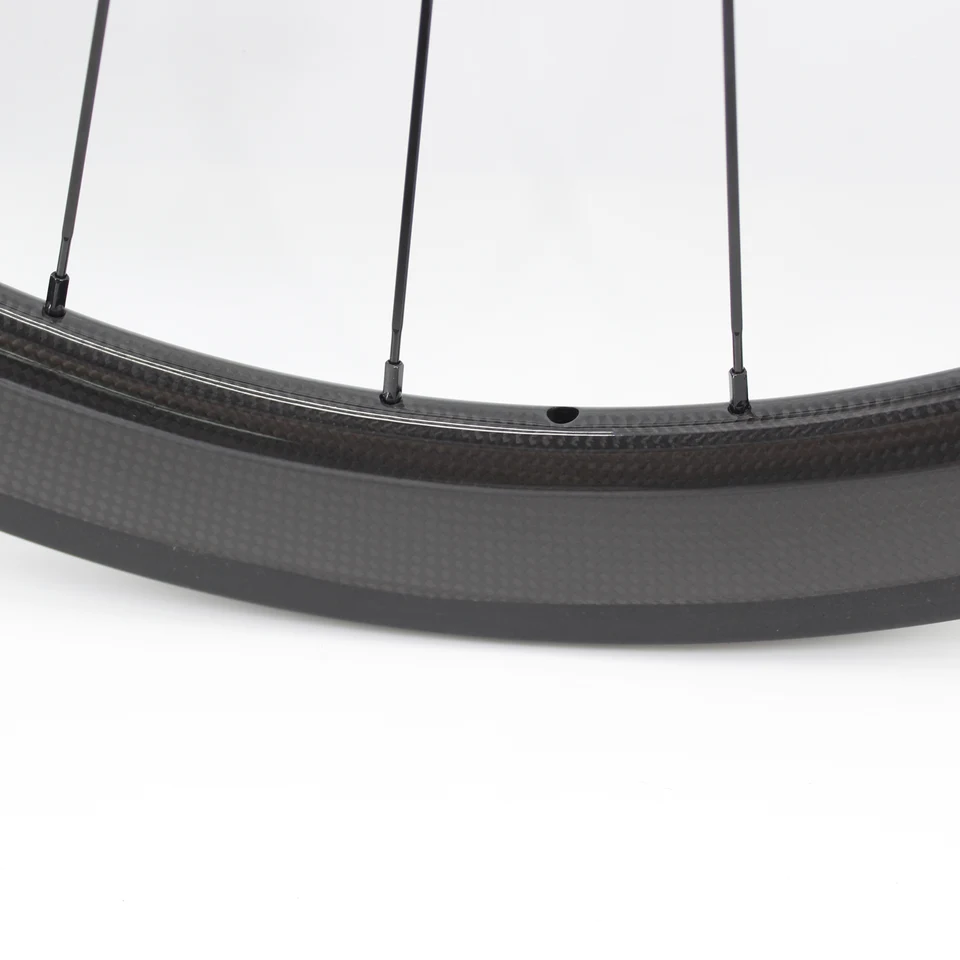 Ruote In Carbonio SUPERTEAM 700C, 50 Mm, Freno A Disco, Tubeless Ready