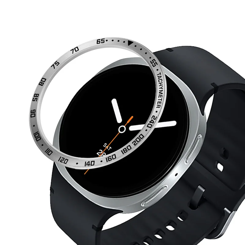 Premium Metal Bezel Ring with Time/Speed Scale Frame - Protective Accessory