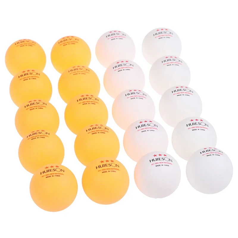 Table Tennis Balls 10pcs Table Tennis Ball 40+mm Diameter 2.8g 3 Star ABS Plastic Ping Pong Balls