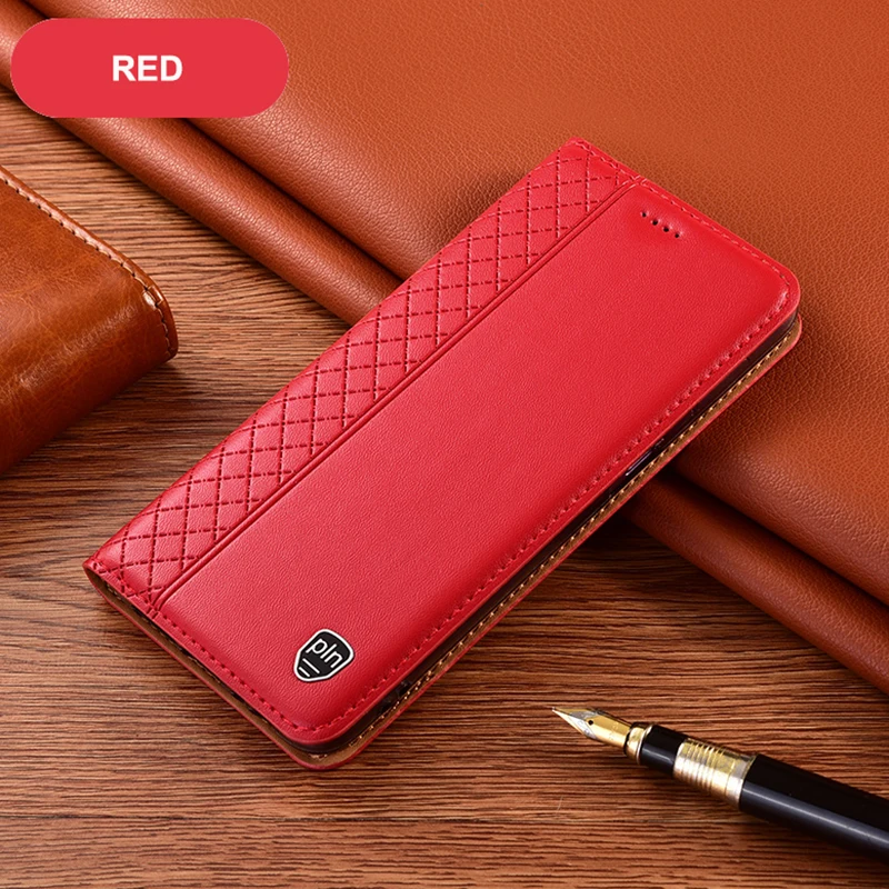 

Luxury Genuine Leather Business Case For ZTE Blade X1 L8 L9 10 11 Prime 20 Pro V9 V10 V20 V30 V40 Vita Magnetic Flip Cover