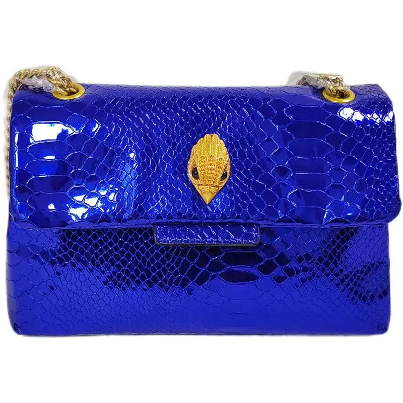 2024 New Snakeskin Pattern British Kurt Geiger Rainbow Eagle Head Bag Women's Shoulder Bag Crossbody Bag Fashion Handbag Wallet