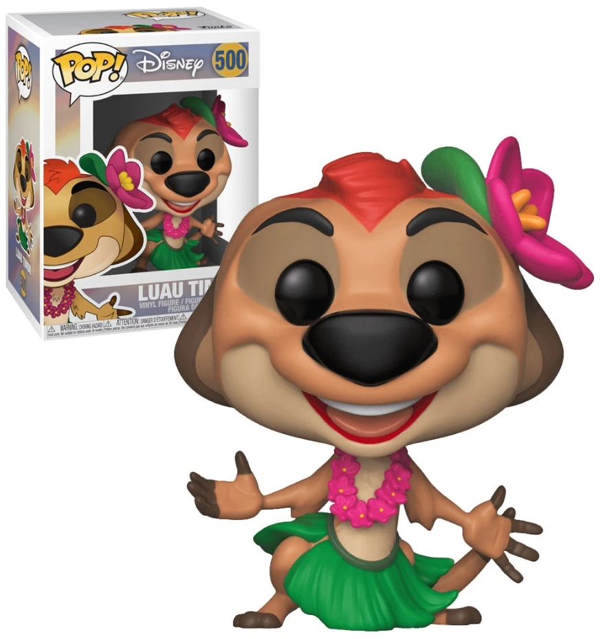 Funko Pop Disney The Lion King Luau Timon 500 # Action Figure Collection Model Toys For Christmas Birthday Gift