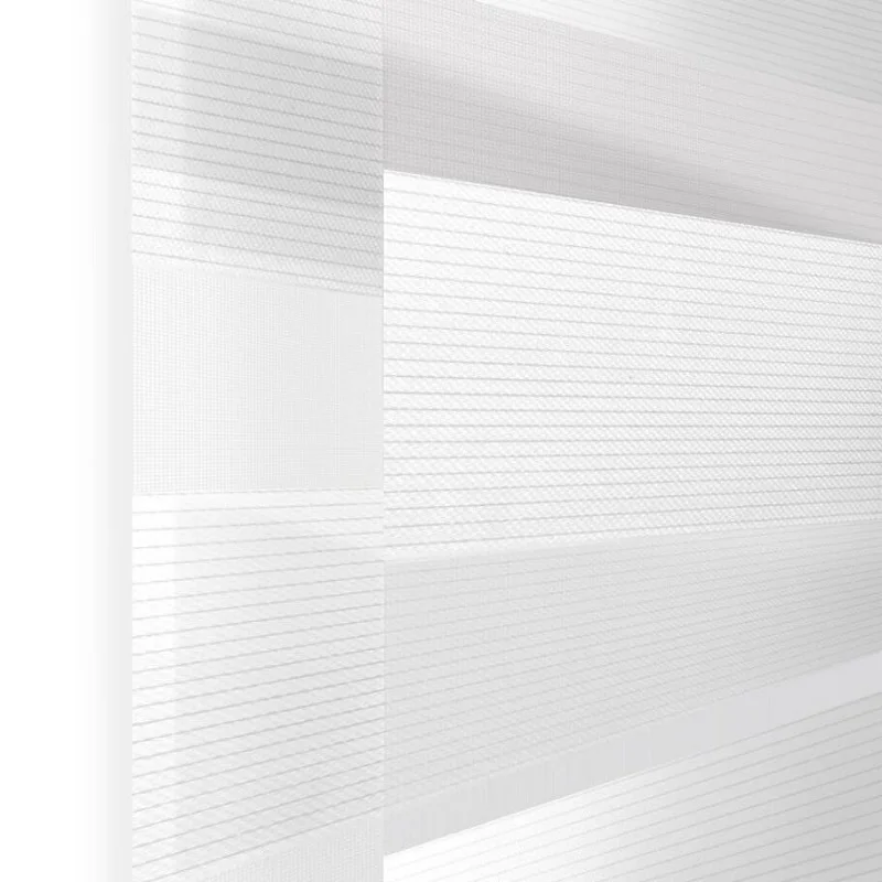 Jacquard Zebra Roller Shades,Window Shade,Model JX173,Two Layers Fabric Custom Made Manual or Electric 3