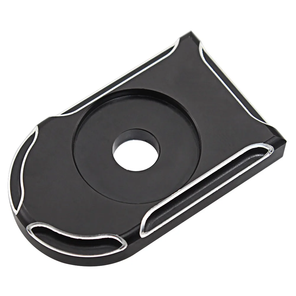 Billet Aluminium Kotflügel Hinten Seat Bolt Schraube Mutter Tab Abdeckung Für Harley XL Dyna Softail Touring Modelle 96-Später universal Teile – Detail 11