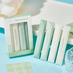 Waterproof Double - Sided Adhesive Tape | Durable PP Material | Ideal for Crafts and Gifts - Set of 4 (4PCS Green)