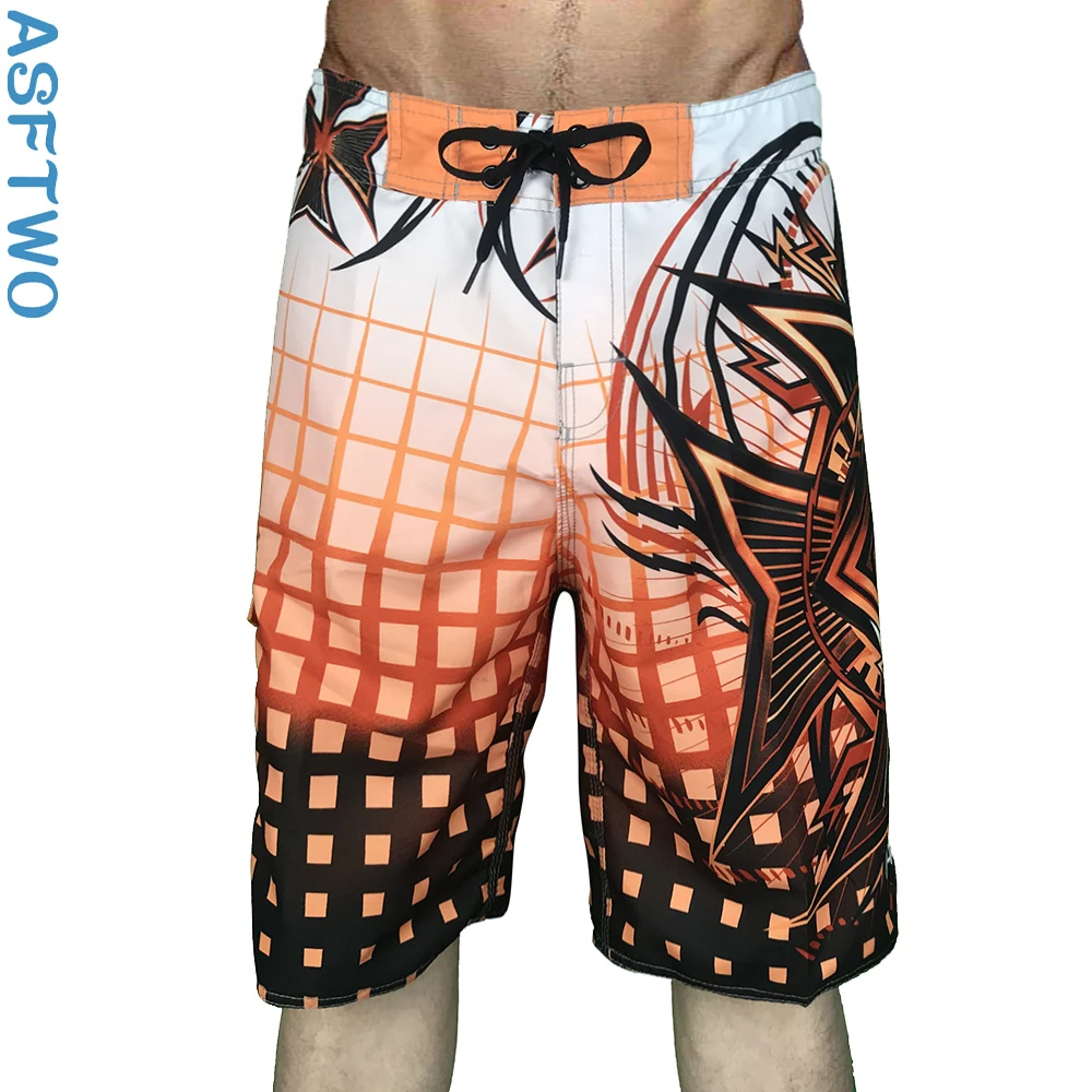 boardshorts men brand Board Shorts Mens New bermuda masculina man Summer Pants Beach wear Quick dry print swiming swimsuit NEW