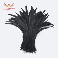 Cocktail 40-45CM (16-18 inches) dyed feather new style trimming 20-50PCS DIY Indian hat clothing decoration accessories 2
