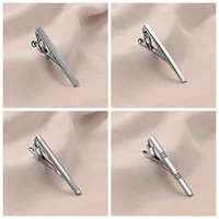 7/8/10 PCS Tie Clip Set With Gift Box Wedding Guests Gifts Metal Man Shirt Cufflinks Men's Gift For Husband Luxury Jewelry 4