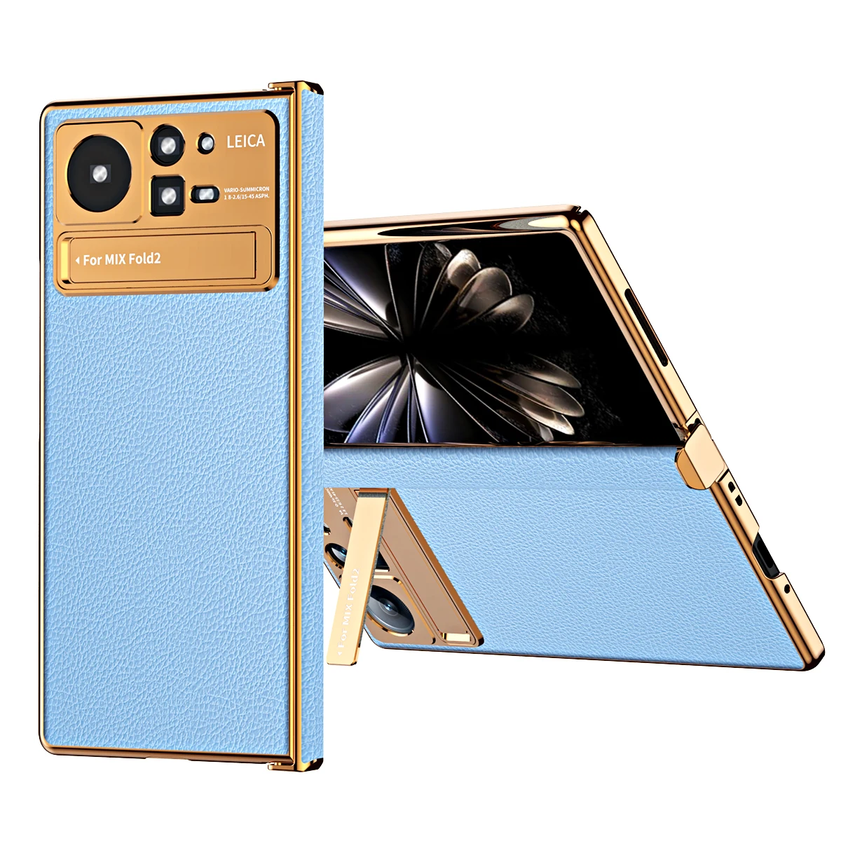 

Ударопрочный кожаный чехол с петлей для Xiaomi Mix Fold 2