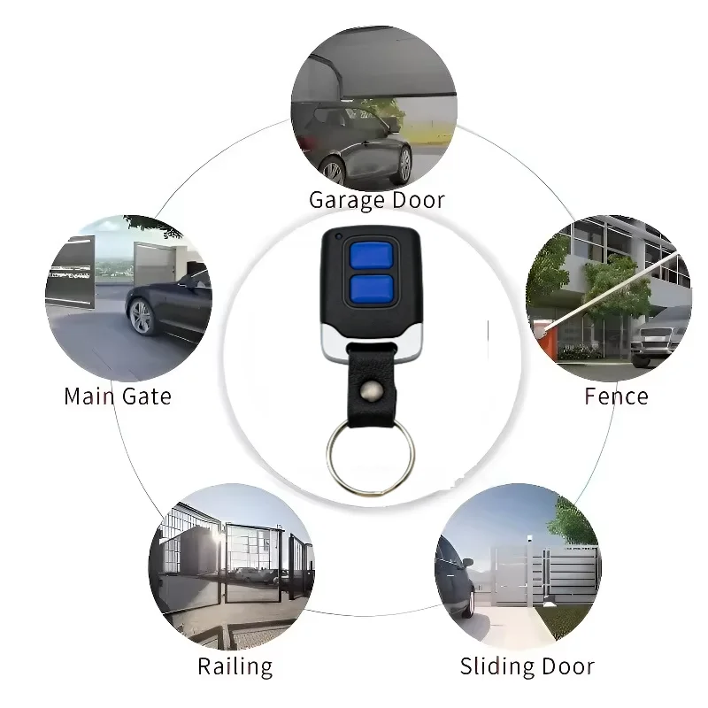Garage Remote Control 433MHZ 433.92mhz Fixed Code Commands Duplicator Universal
