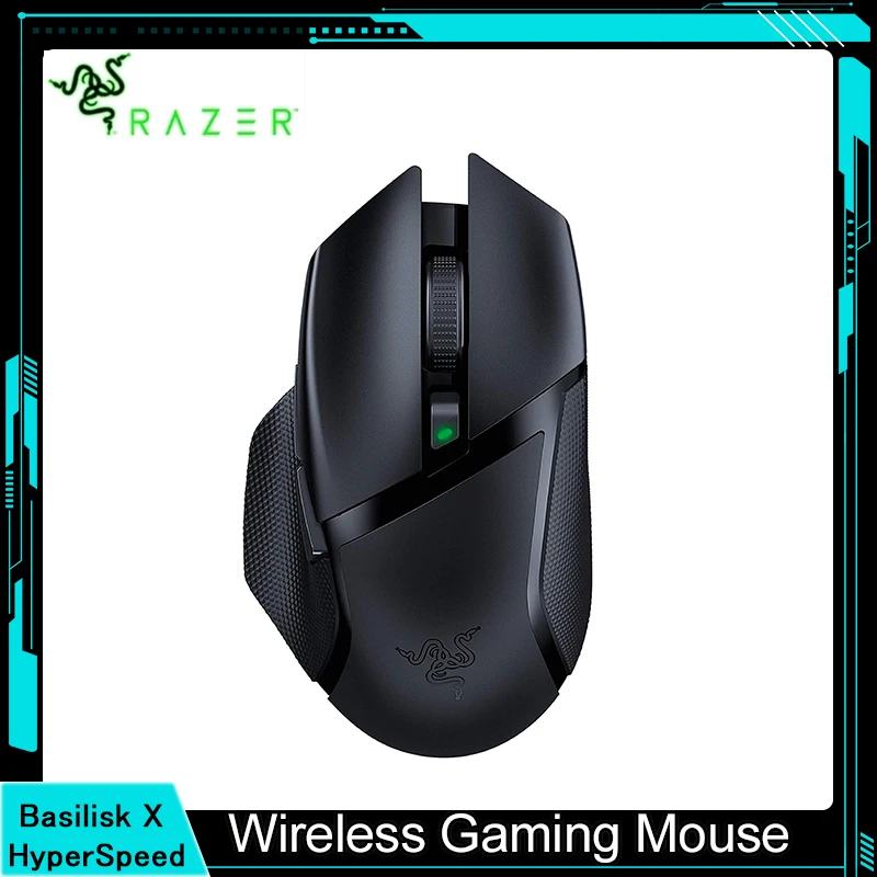 Razer Basilisk X HyperSpeed Wireless Limited Edit Gaming Mouse Bluetooth  Wireless 16K DPI Optical Sensor 6 Programmable Buttons