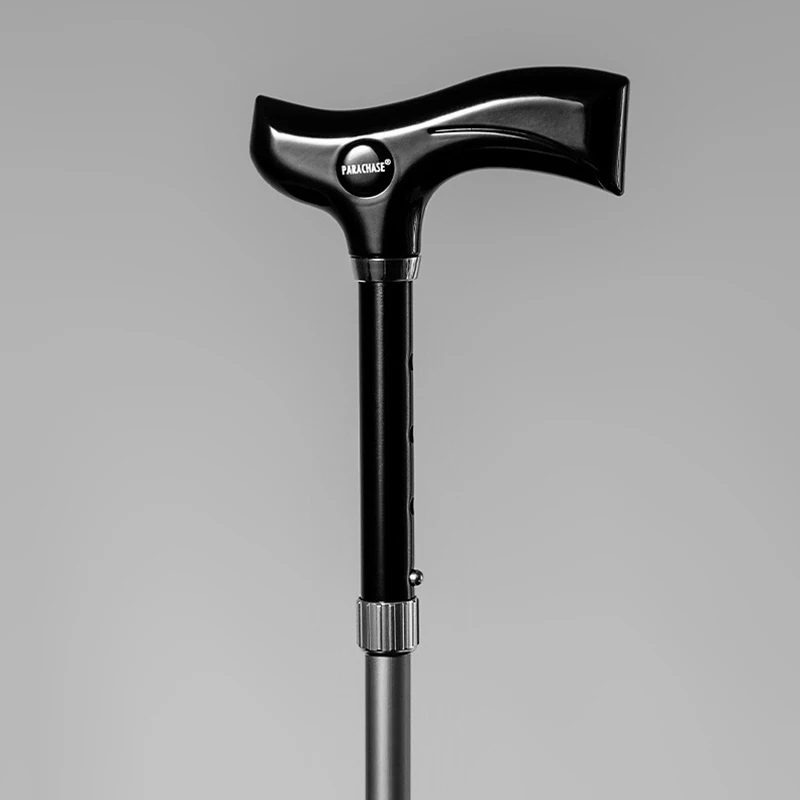 Parachase Strong Walking Cane Umbrella Windproof Adjustable Long Handle Crutches Umbrella Men Women Big Golf Waterproof