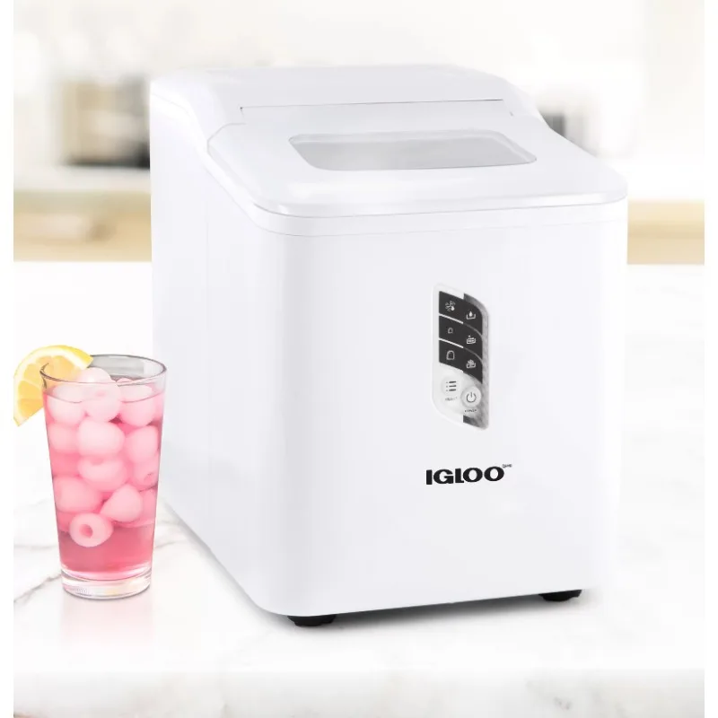 Igloo Automatic Portable Countertop Ice Maker - Stainless Steel, 3